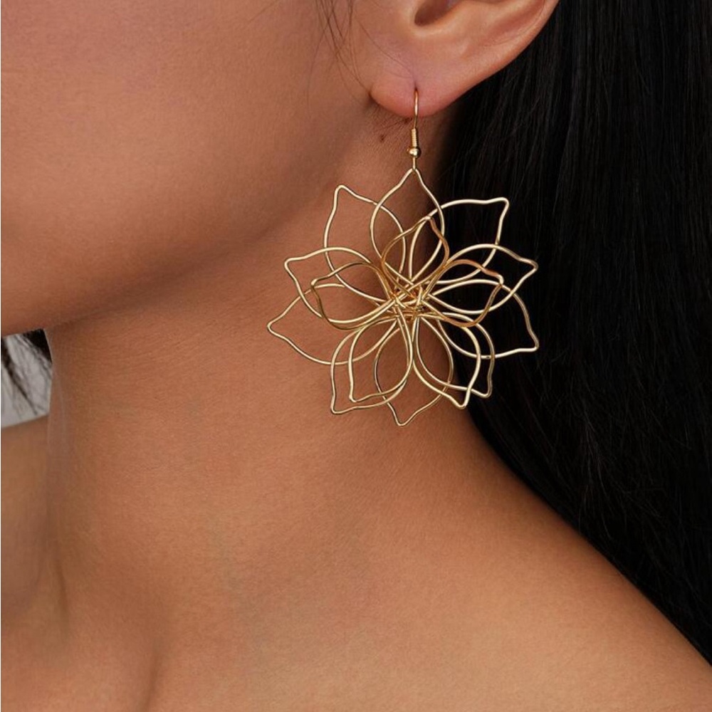 Sunflower earrings